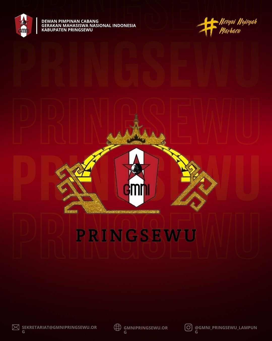 Dokumentasi GMNI Pringsewu